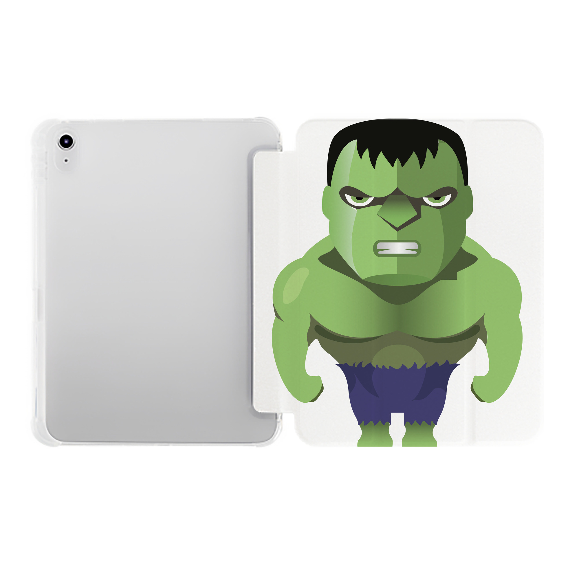 （画像用） アベンジャーズ The Avengers IPad ケース ペン収納付き 三つ折りスタンド PUレザー×シリコン 対応機種9.5/10.5/10.9インチ